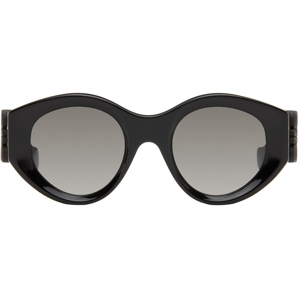 Loewe Black Maxi Anagram Butterfly Sunglasses 