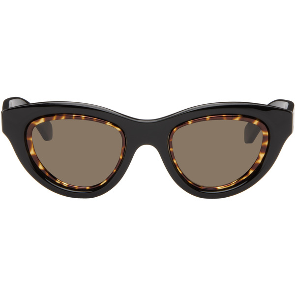  Loewe Black Mini Anagram Cat-eye Sunglasses 