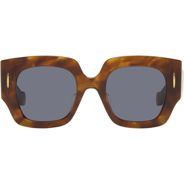  Loewe Brown Anagram Sunglasses 