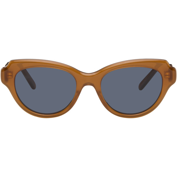 Loewe Orange Swan Slim Sunglasses 