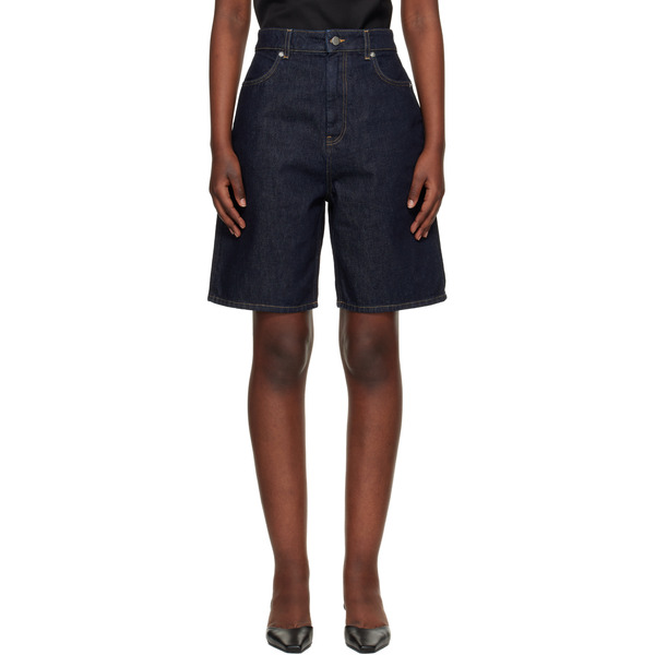  Loulou De Saison Blue Isu Lds Denim Shorts 