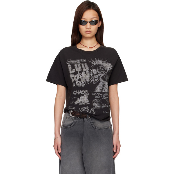  Lu'u Dan Black Thrash T-shirt 