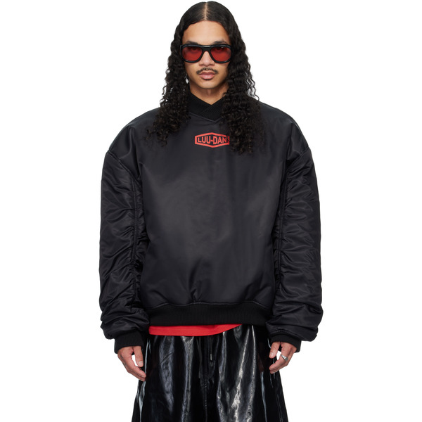  Lu'u Dan Black Unibomber Sweatshirt 