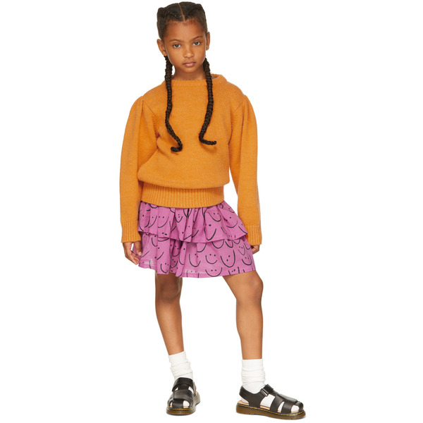  Maed For Mini Kids Purple Laughing Lobster Skirt 