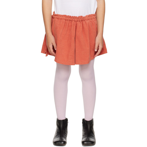  Maed For Mini Kids Red Ribby Raggle Shorts 