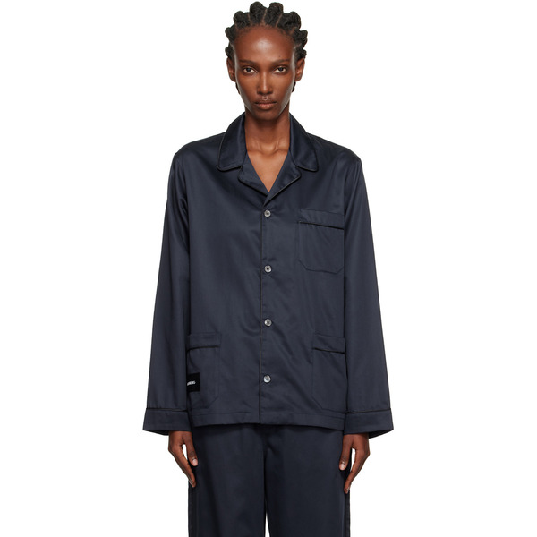  Magniberg Navy Sorbetto Pyjama Shirt 