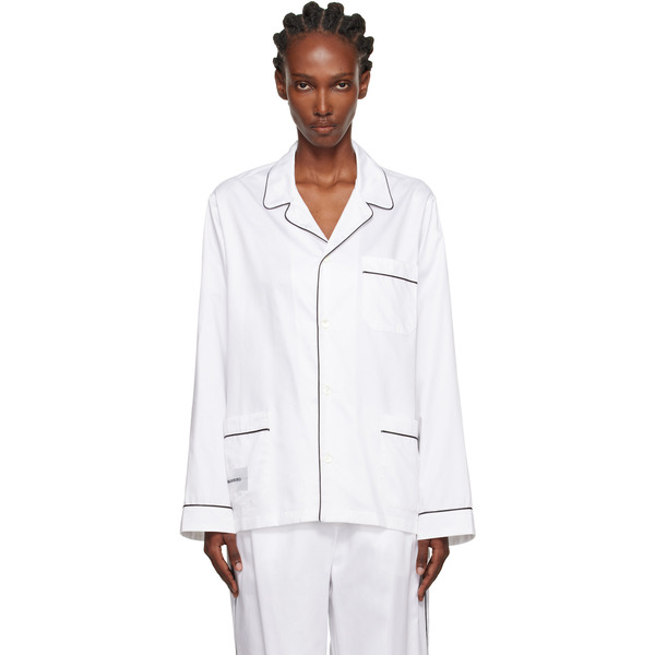  Magniberg White Sorbetto Pyjama Shirt 