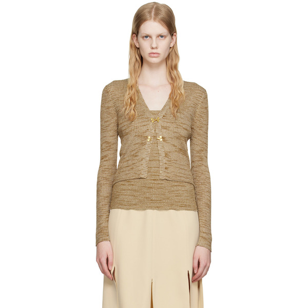  Maiden Name Tan Mia Cardigan 