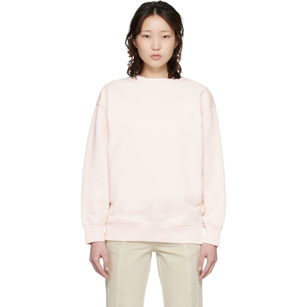  Maison Kitsuné Pink Baby Fox Oversize Sweatshirt 