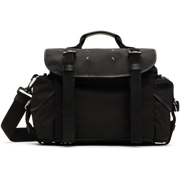  Maison Margiela Black High Tech Small Messenger Bag 