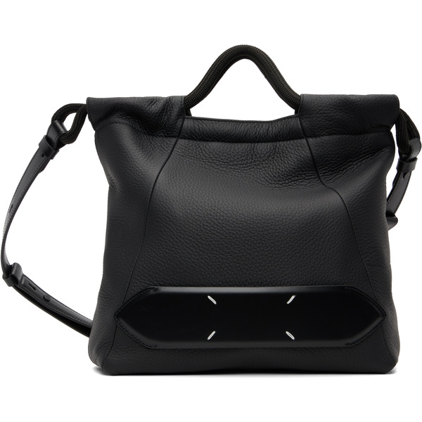  Maison Margiela Black Soft 5ac Drawstring Small Bag 