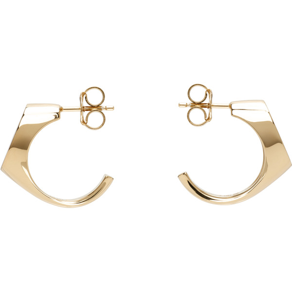  Maison Margiela Logo Reference Signet Earrings 