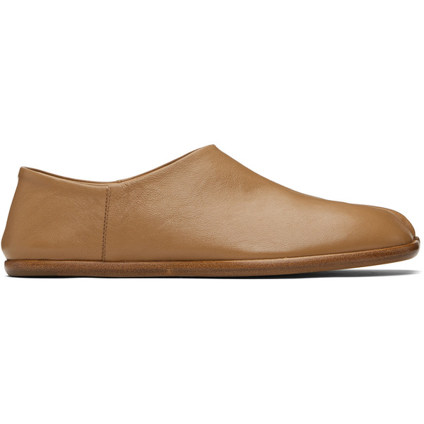  Maison Margiela Tan Tabi Babouches Loafers 