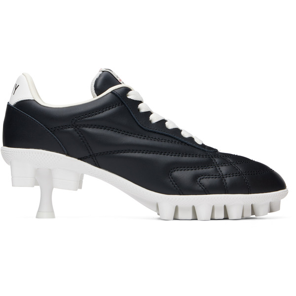  Maison Mihara Yasuhiro Black Spike Sole Sneaker Heels 