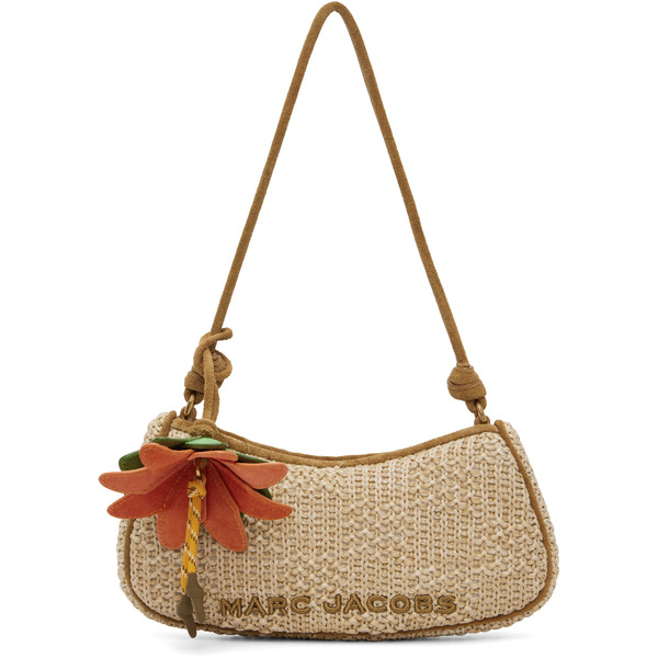  Marc Jacobs Beige 'the Summer Woven Charm' Shoulder Bag 