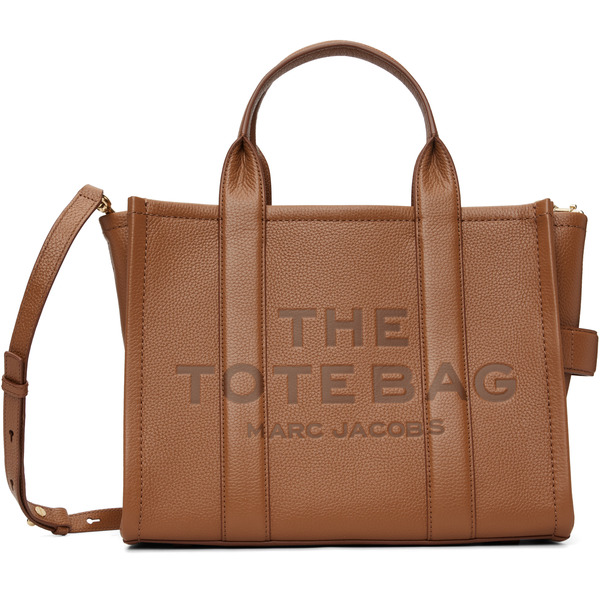  Marc Jacobs Tan 'the Leather Medium' Tote 