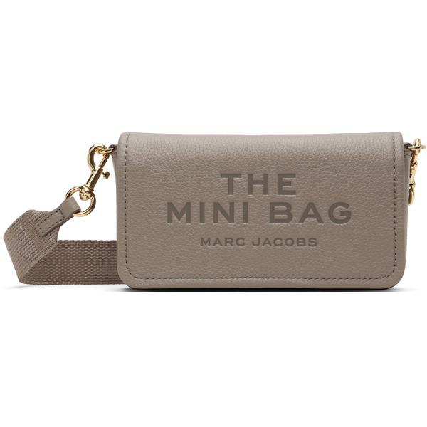  Marc Jacobs Taupe 'the Leather Mini' Bag 