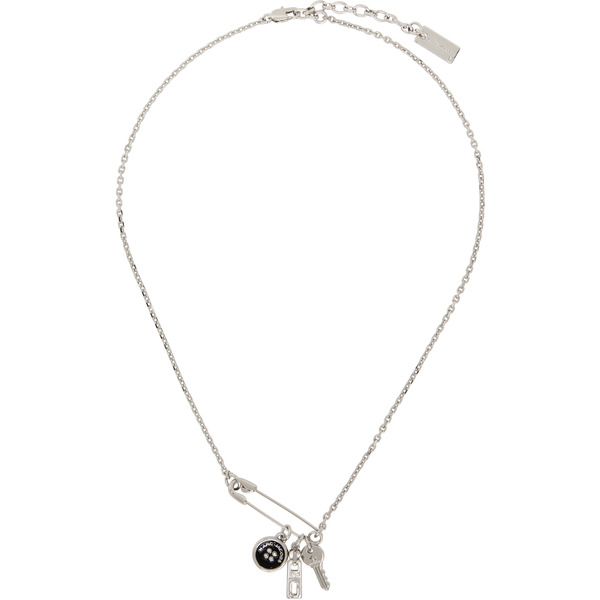  Marc Jacobs 'the Button' Charm Necklace 