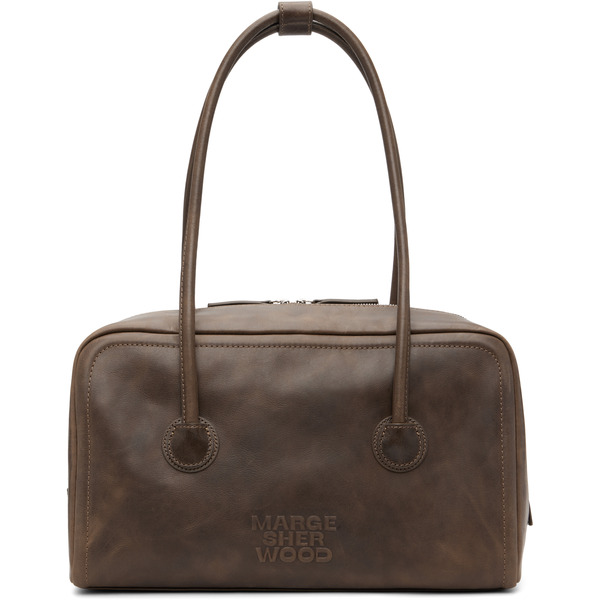  Margesherwood Brown Soft Boston Bag 