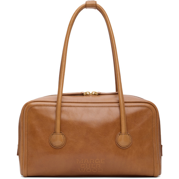  Margesherwood Brown Soft Boston Small Bag 