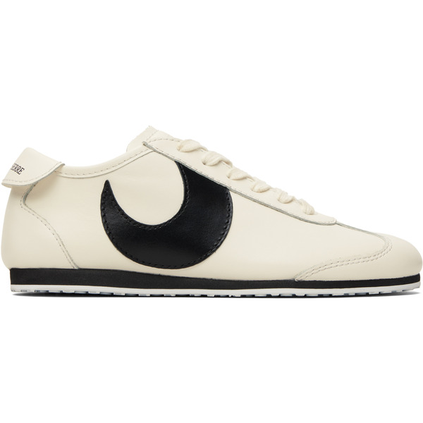  Marine Serre Off-white Matte Leather Ms Astra Sneakers 