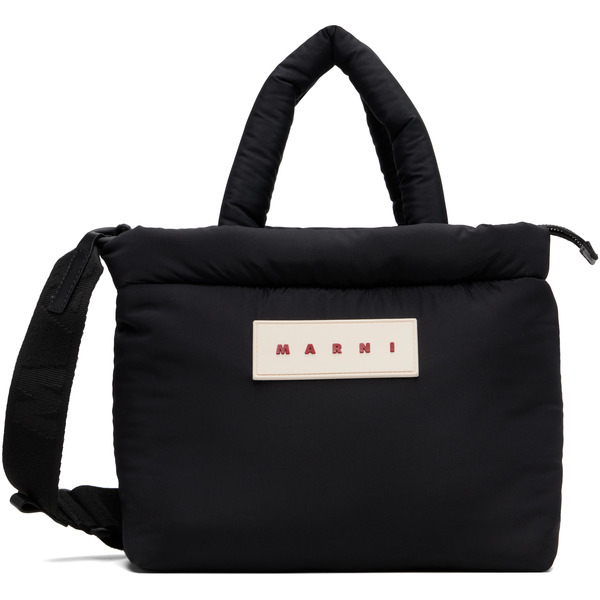  Marni Black Ew Tote 