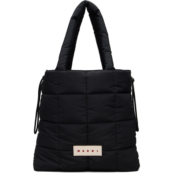  Marni Black Quilted Tote 