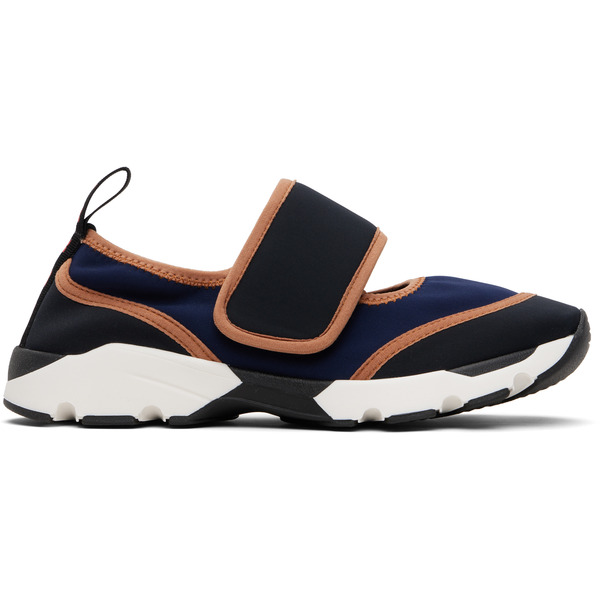  Marni Navy Velcro Sneakers 
