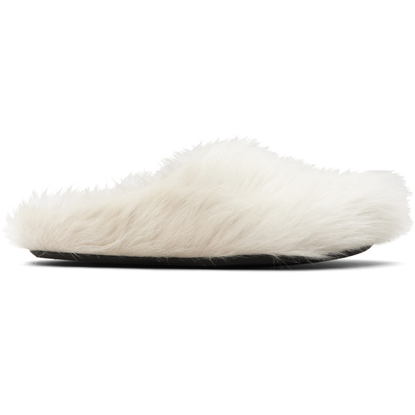  Marni Off-white Fussbett Sabot Slip-on Loafers 