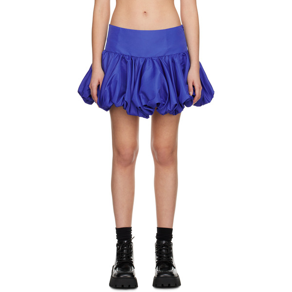  Marques Almeida Blue Puff Miniskirt 