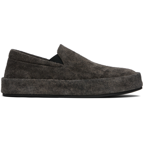  Marsèll Black Cassapelle Slip-on Sneakers 