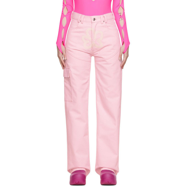  Marshall Columbia Ssense Exclusive Pink Denim Trousers 