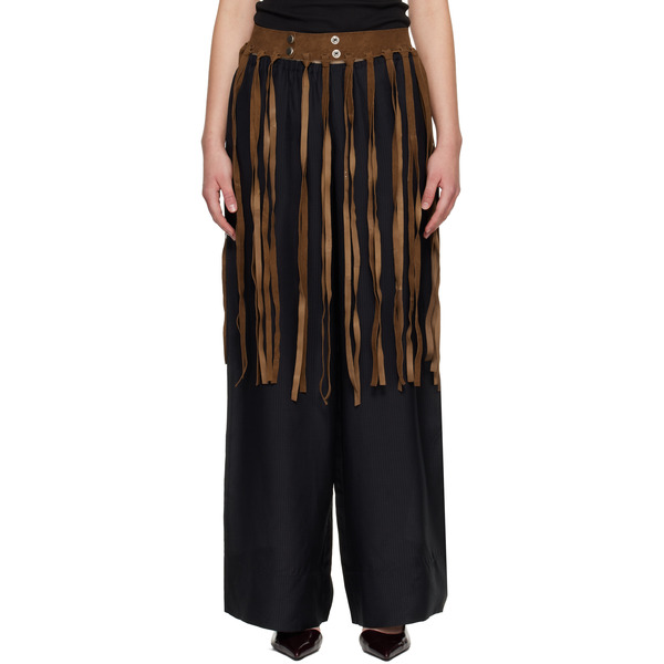  Maryam Nassir Zadeh Tan Precious Belt 
