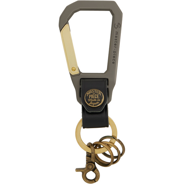  Master-piece Black Carabiner Keychain 