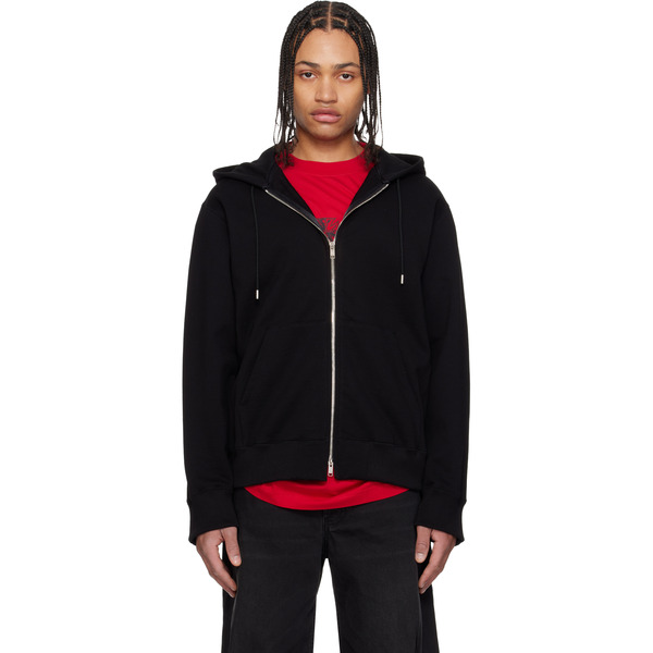 Mastermind Japan Black Og Embroidery-ish Zip-up Hoodie 