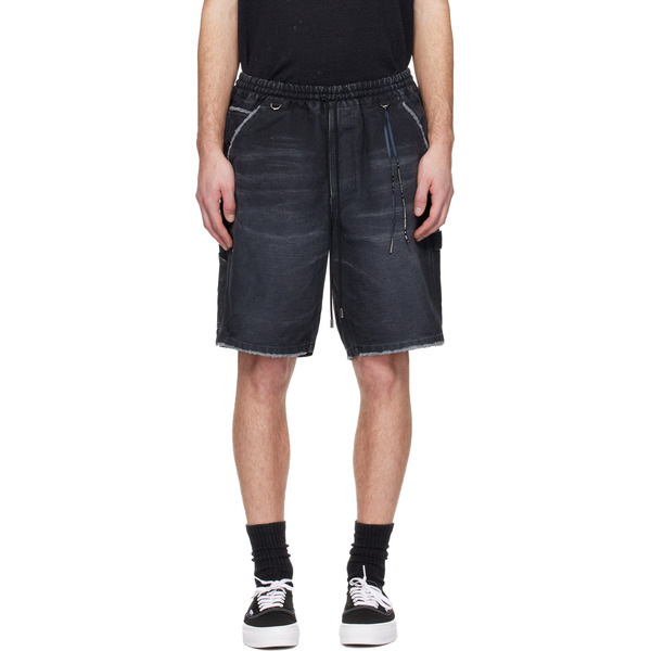 Mastermind World Black Mw Duck Painter Shorts 