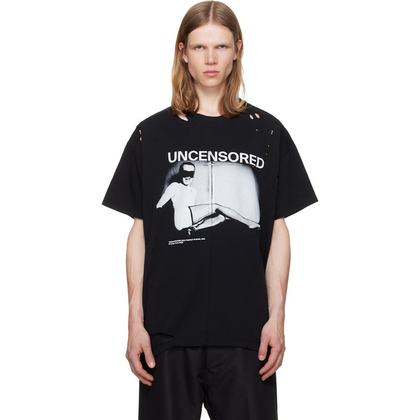  Matières Fécales Black 'molinier' T-shirt 