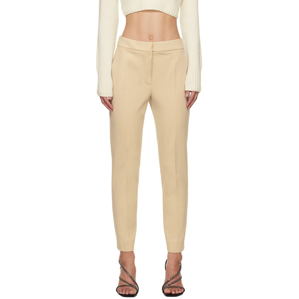  Max Mara Beige Pegno Trousers 