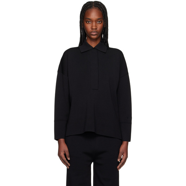  Max Mara Black Vand Polo 