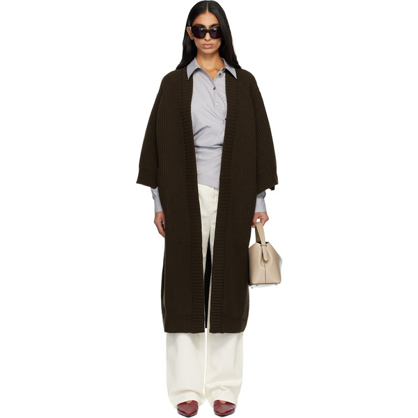 Max Mara Khaki Atollo Cardigan 