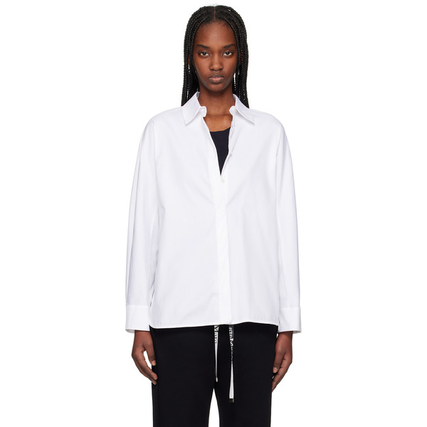  Max Mara White Cornero Shirt 