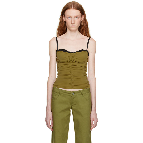  Miaou Green Renzo Tank Top 