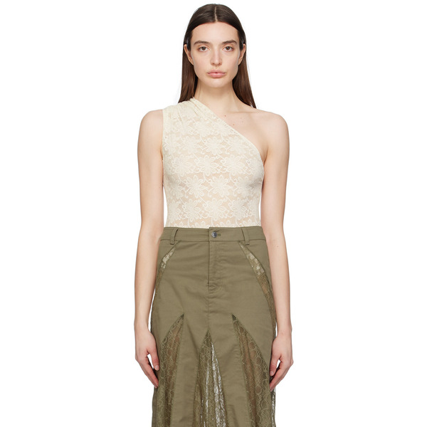  Miaou White Jade Bodysuit 