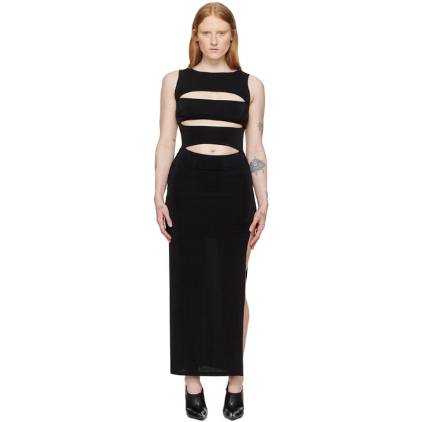  Misbhv Black Elena Maxi Dress 