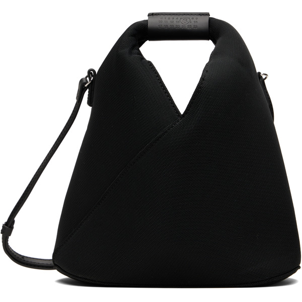  Mm6 Maison Margiela Black Triangle Mesh Crossbody Bag 
