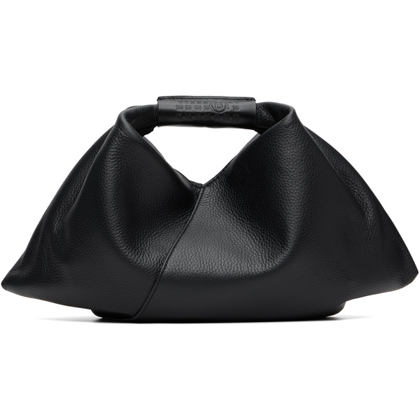 Mm6 Maison Margiela Black Triangular Tote 