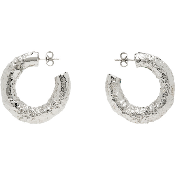  Mm6 Maison Margiela Foil Earrings 