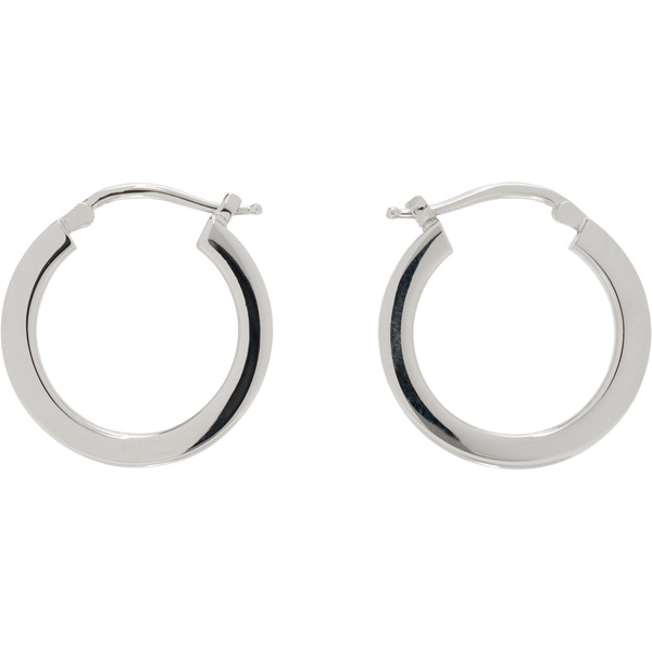  Mm6 Maison Margiela Numeric Hoop Earrings 