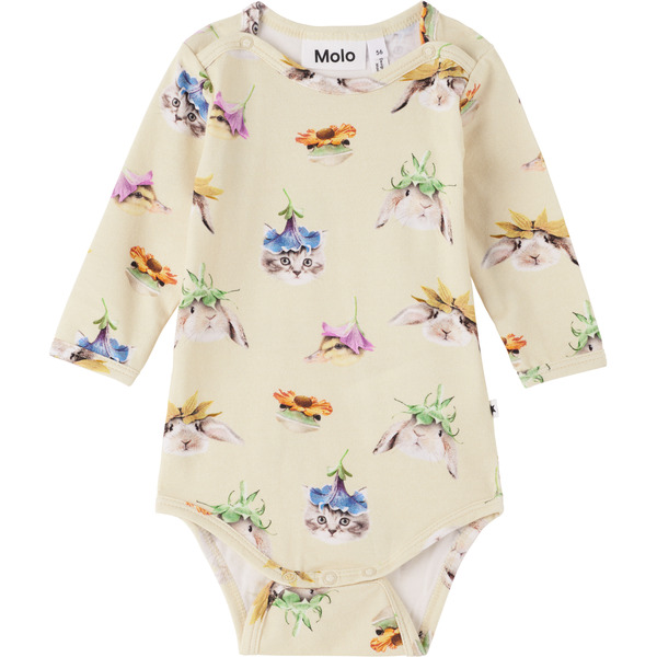  Molo Baby Beige Foss Bodysuit 