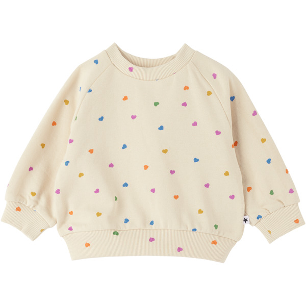  Molo Baby Off-white Disc Sweatshirt 